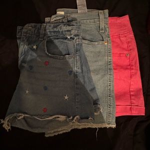 3-pack Jean shorts